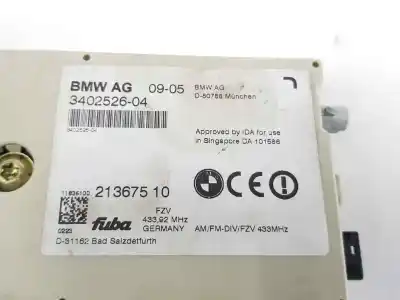 Peça sobressalente para automóvel em segunda mão módulo eletrónico antena por bmw x3 (e83) 3.0 d referências oem iam 65203402526  65203402526