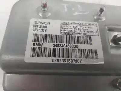 Автозапчасти б/у подушка безопасности задняя правая за bmw 7 (e65, e66, e67) 730 d ссылки oem iam 72127226163  72127226163