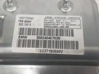 Автозапчастина б/у задня ліва бічна подушка безпеки для bmw 7 (e65, e66, e67) 730 d посилання на oem iam 72127226161  72127226161