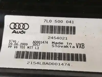 Автозапчастина б/у задня вісь для audi q7 3.0 v6 24v tdi clean diesel посилання на oem iam 7l0500041  7l0500041