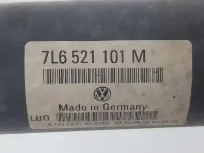 Автозапчастина б/у передня центральна трансмісія для audi q7 3.0 v6 24v tdi clean diesel посилання на oem iam 7l6521101m  7l6521101m
