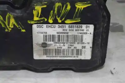 Peça sobressalente para automóvel em segunda mão abs por bmw mini (r56) 1.6 16v referências oem iam 34516851839  34526851840
