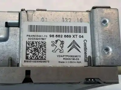 Pezzo di ricambio per auto di seconda mano impianto audio / radio cd per fiat scudo combi (272) 1.6 jtdm cat riferimenti oem iam 96662669xt  96662669xt