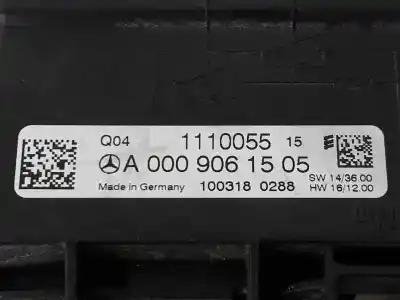 Second-hand car spare part fuse box unit for mercedes-benz clase c (w205) lim. 2.1 cdi cat oem iam references a0009061505 0009061505 