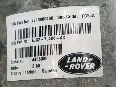 Second-hand car spare part front differential for land rover discovery sport 2.0 td4 cat oem iam references lr051075