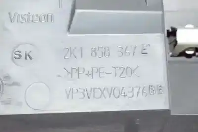 Автозапчасти б/у бардачок за volkswagen caddy ka/kb (2k) 1.9 tdi (bsu) ссылки oem iam 2k1858365k  2k1858367e