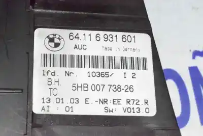 Second-hand car spare part climate control for bmw 3 compact (e46) 320 td oem iam references 64116931601  64116956319