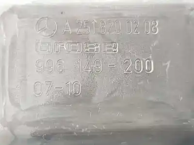 Second-hand car spare part rear right window motor for clase c clase m 3.0 cdi oem iam references a2518200208  a2518200208