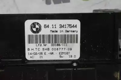 Peça sobressalente para automóvel em segunda mão comando de sofagem (chauffage / ar condicionado) por bmw x3 (e83) 2.0 d referências oem iam 64113443981  64113455805