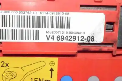 Peça sobressalente para automóvel em segunda mão caixa de fusíveis e relés por bmw 3 touring (e91) 320 d referências oem iam 61146942912  61146971370
