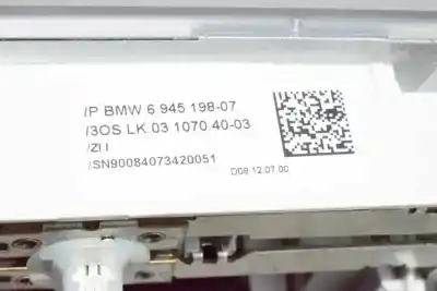 Second-hand car spare part interior light for bmw 3 touring (e91) 320 d oem iam references 61319225489  65759149671