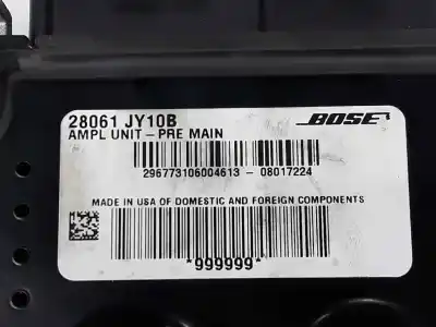 Peça sobressalente para automóvel em segunda mão módulo eletrónico antena por renault koleos dynamique referências oem iam 28061jy10b  28061jy10b
