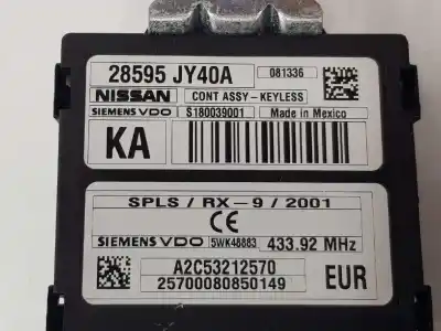 Pezzo di ricambio per auto di seconda mano modulo elettronico per renault koleos dynamique riferimenti oem iam 28595jy40a  28595jy40a