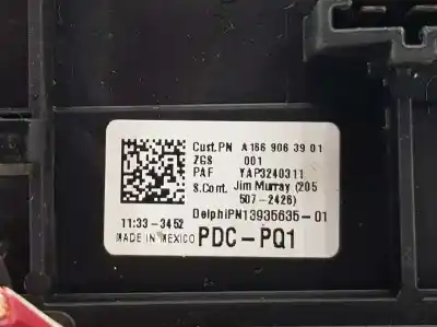 Second-hand car spare part fuse box unit for clase c clase m 2.1 cdi oem iam references a1669063901  1669063901