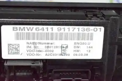 Second-hand car spare part climate control for bmw 3 (e90) 320 d oem iam references 64119117136  64119117136