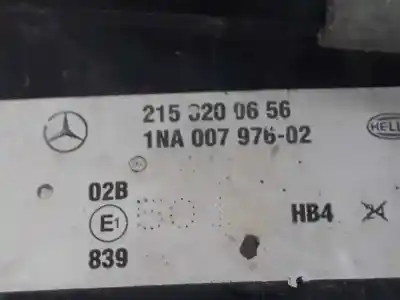Автозапчастина б/у правий протитуман для mercedes-benz clase c bm 203 berlina 180 compressor 203.046 посилання на oem iam 2153200656  2158200656