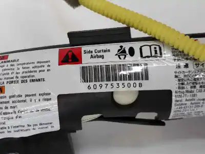 Second-hand car spare part front right curtain airbag for honda accord viii (cu) 2.2 i-dtec (cu3) oem iam references 78870tl0g81  78870tl0g81