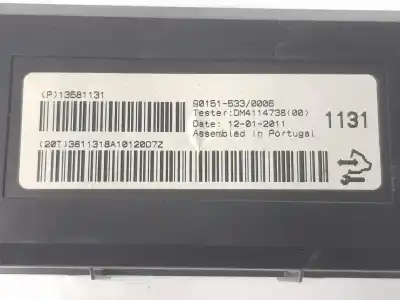 Автозапчастина б/у кондиціонація для opel astra j lim. 2.0 16v cdti посилання на oem iam 13581131  13581131