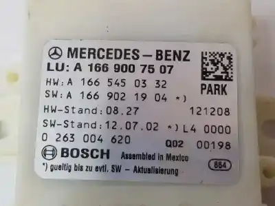 Second-hand car spare part electronic module for clase c clase m 2.1 cdi oem iam references a1669007507  1669007507