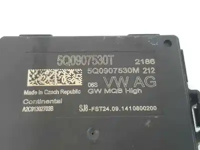 Автозапчастина б/у електронний модуль для seat leon (5f1) 2.0 tdi посилання на oem iam 5q0907530t