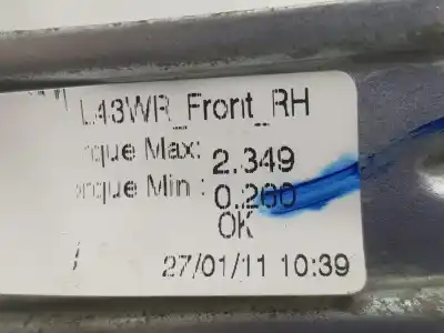 Автозапчасти б/у регулятор стекла переднего правого за renault latitude (l70_) 2.0 dci 175 (l70y) ссылки oem iam 807200010r  807200010r
