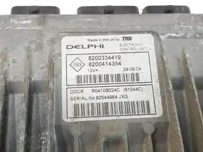 Second-hand car spare part ecu engine control for renault megane ii sedán (lm0/1_) 1.5 dci (lm02, lm13, lm2a) oem iam references 8200334419