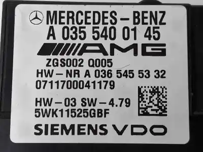 Автозапчастина б/у блок управління насосом трикального насоса для mercedes-benz clase cls 6.2 v8 посилання на oem iam a0355400145  0355400145