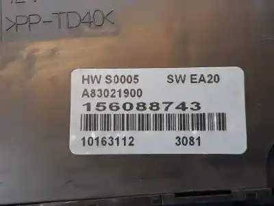 Piesă de schimb auto la mâna a doua panou clima pentru alfa romeo mito (955_) 1.6 jtdm (955axc1b) referințe oem iam 156088743  156088743