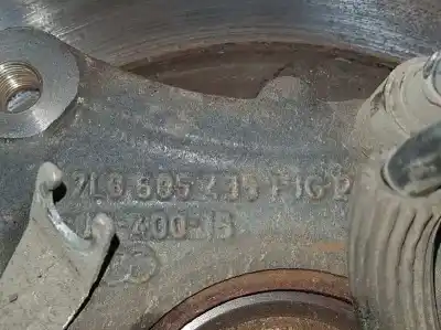 Second-hand car spare part rear left knuckle for audi q7 (4l) 3.0 v6 24v tdi oem iam references 7l8505435  7l8505435