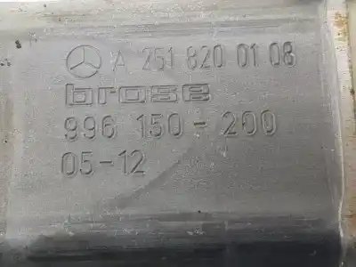 Second-hand car spare part rear left window motor for clase c clase m 3.0 cdi oem iam references a2518200108  a2518200108