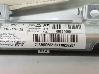 Second-hand car spare part front left curtain airbag for clase c clase e lim. 2.1 cdi oem iam references a2128604302  608740001