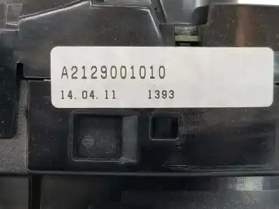Second-hand car spare part dashboard for clase c clase e lim. 2.1 cdi oem iam references a2129001010  2129001010
