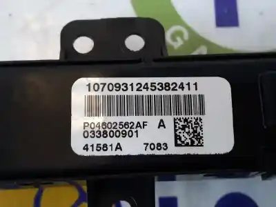 Piesă de schimb auto la mâna a doua avertizare pentru dodge nitro 2.8 crd 4wd referințe oem iam p04602562af  033800901