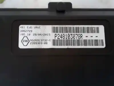 Автозапчасти б/у приборная доска за renault kangoo express (fw0/1_) 1.5 dci 75 (fw07 fw10 fw04) ссылки oem iam p248103078r  ns26913732c