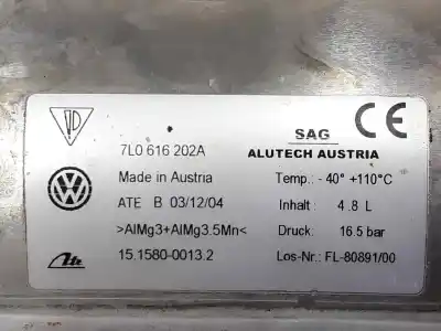 Автозапчастина б/у центральний акумулятор амортизатор для porsche cayenne (9pa) turbo 4.5 посилання на oem iam 7l0616202a  7l0616202a