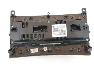 Second-hand car spare part climate control for clase c clase e lim. 2.1 cdi oem iam references a2129008608  a2129008608