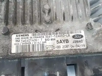 Автозапчасти б/у блок управления двигателем за ford fusion (ju_) 1.4 tdci ссылки oem iam 3s6112a650lb  