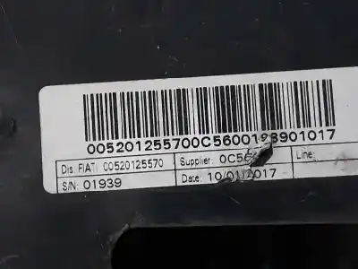 Автозапчастина б/у задня вісь для fiat 500x 334 pop star посилання на oem iam 52088586  52088586