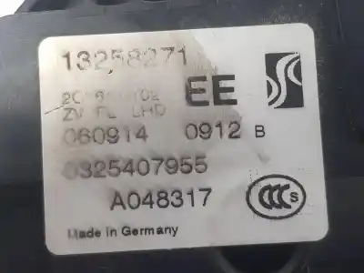 Автозапчастина б/у замок передніх дверей лівий для opel corsa d (s07) 1.4 (l08, l68) посилання на oem iam 13258271  13258271