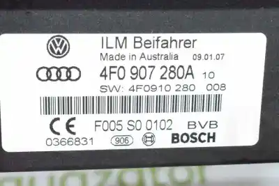 Second-hand car spare part electronic module for audi a6 c6 (4f2) 3.2 fsi oem iam references 4f0907280a  4f0907280b