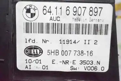 Second-hand car spare part climate control for bmw 3 (e46) 320 d oem iam references 64116907897  64116956319