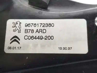 Автозапчастина б/у регулятор скла заднього правого для citroen c4 picasso ii 1.6 bluehdi 120 посилання на oem iam 9676172380  9676172380