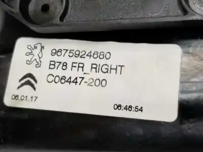 Автозапчастина б/у регулятор переднього правого скла для citroen c4 picasso ii 1.6 bluehdi 120 посилання на oem iam 9675924680  9675924680