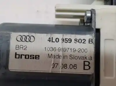 Second-hand car spare part rear right window motor for audi q7 (4l) 3.0 v6 24v tdi oem iam references 4l0959802b  1036989719200