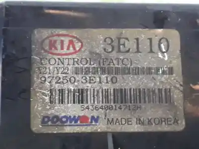 Peça sobressalente para automóvel em segunda mão comando de sofagem (chauffage / ar condicionado) por kia sorento (bl) 3.5 v6 ex 194 cv / 143 kw referências oem iam 972503e110ev  
