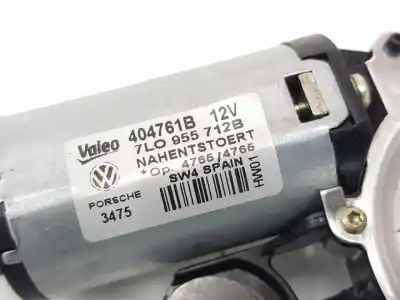 Second-hand car spare part rear windshield wiper motor for porsche cayenne (9pa) s 4.5 oem iam references 958955712  958955712