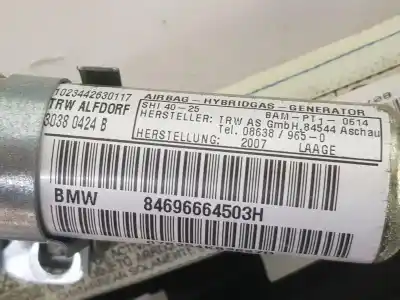 Автозапчасти б/у подушка безопасности передняя левая шторка безопасности за bmw 3 (e90) 318 d ссылки oem iam 72126966645  72126966645