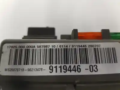 Second-hand car spare part fuse box unit for bmw 3 (e90) 318 d oem iam references 61149119445  61149119445