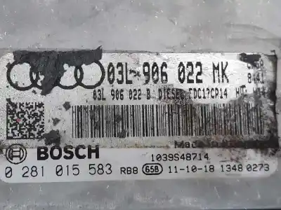 Автозапчасти б/у блок управления двигателем за audi a4 b8 avant (8k5) 2.0 tdi ссылки oem iam 03l906022mk  03l906022mk