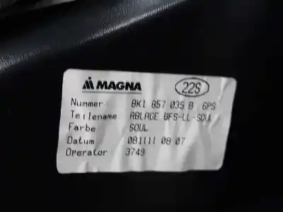 Автозапчастина б/у бардачок для audi a4 b8 avant (8k5) 2.0 tdi посилання на oem iam 8k1857124  8k1857104b